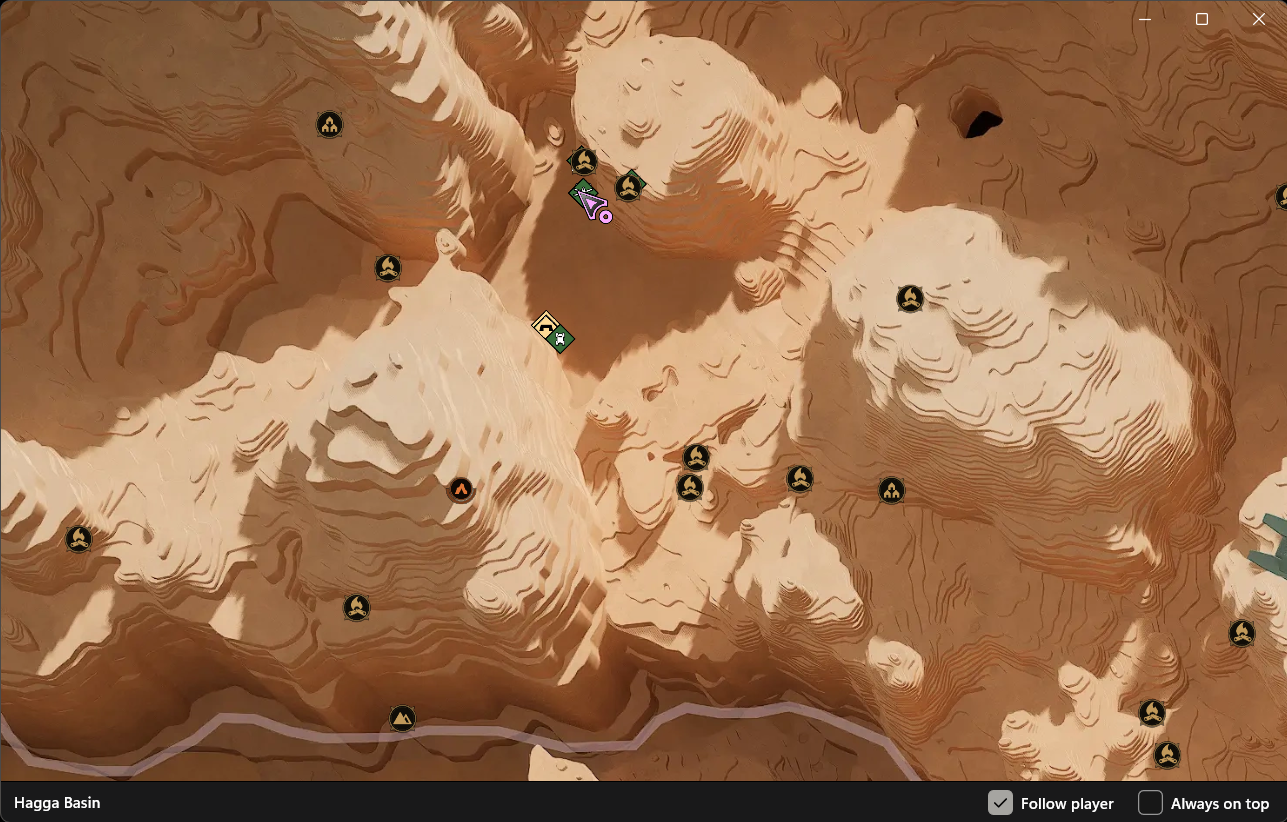 The live map of Arrakis, updating as you play