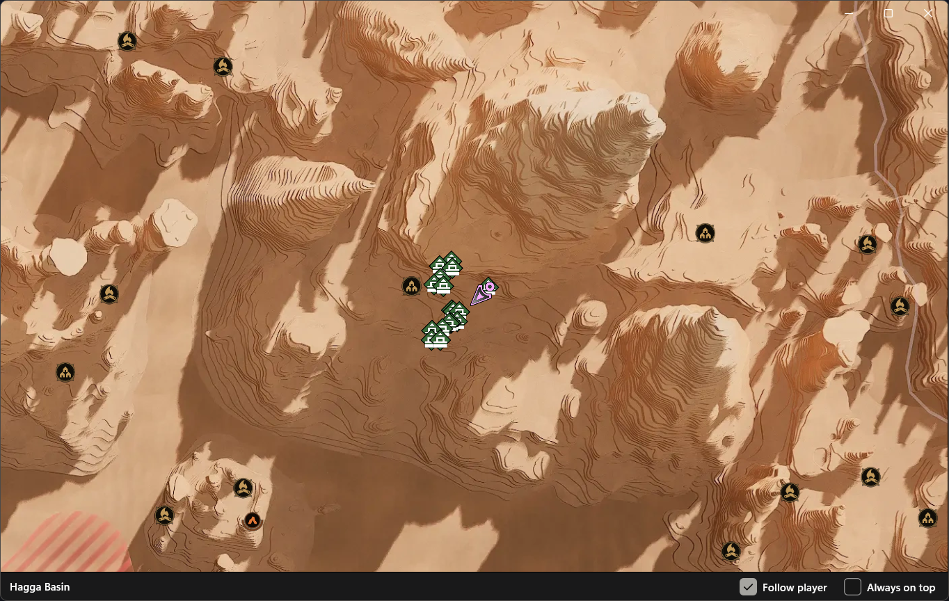 The live map of Arrakis, updating as you play
