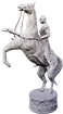 Biały jeździec
