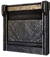 Sturmglas-Zaunfundament