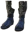 Botas de vasallo centinela de los reyes gigantes