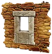 Arcane Sandstone Window