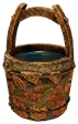Balde de água de onsen yamatai