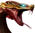 Mächtige khitanische Bergviper