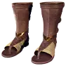 Sandalias de mago ofidio