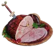あぶったハム