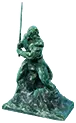 Estatua de cristal de Conan