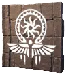 墙画——斯泰吉亚标志