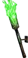 Green Wall Torch