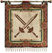 Bannière de l'emblème des chasseurs de reliques