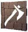 Wall Paint - Battle Axe Sign