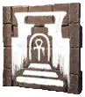 Pintura de pared - Símbolo de Mitra