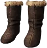 Botas cimérias de pelo
