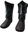 Botas do cavaleiro negro