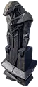 Devolved Serpent-man Statue