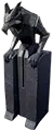 Devolved Wolf-man Statue