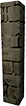 Colonna angolare di pietra rinforzata