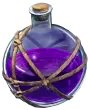 Orbe de lótus púrpura