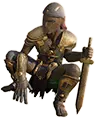 Anvil Guardian Statue Head