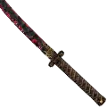 Blood Crystal Katana