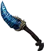 Faca de obsidiana para esfolamento