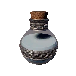 Round Blue Container