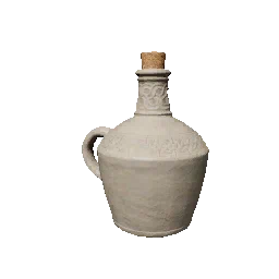 White-Handled Water Bottle