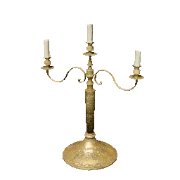 Candelabro a tre bracci