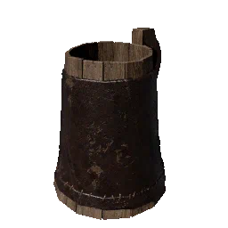 Old Wooden Beer Mug