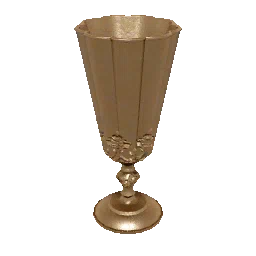 Decorative Brass Goblet