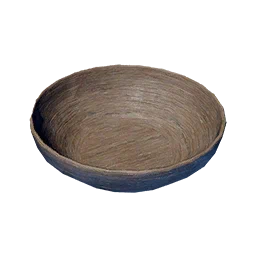 Dark Wooden Plate