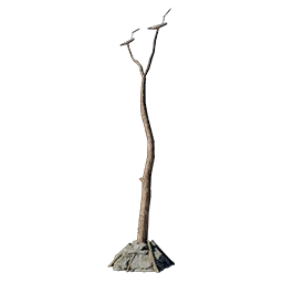 Totem de Madeira Bifurcado