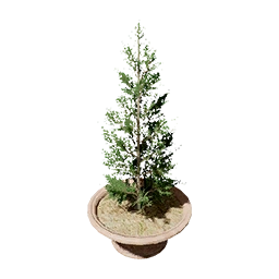 Small Wooden Flower Pot