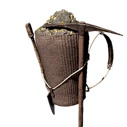 Golderz-Rucksack des Verbrechers