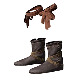 Goldleaves' Short Leather Boots