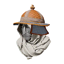 Yelmo de cuero de máscara de hierro de químico