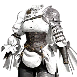 Armure de cuir du Vent-de-Sang blanc