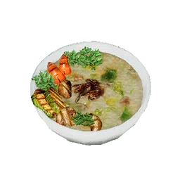 Filling Vegetable and Seafood Porridge