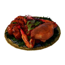 Filling Steamed Seafood
