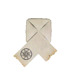 Note with a Suspicious Symbol