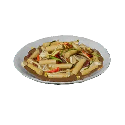 Filling Pan-Fried Rice Cakes