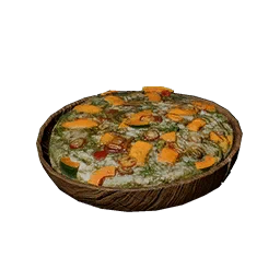 Filling Vegetable Rice Cake