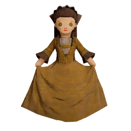 Simple Dress Doll