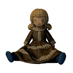 Brown Dress Doll