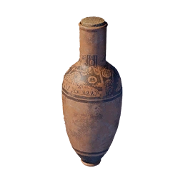 Patterned Long-Necked Jar