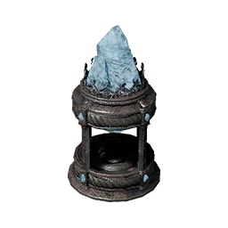 Icy White Processed Crystal