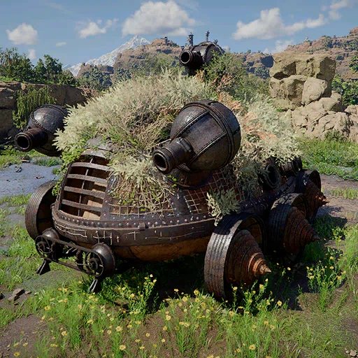 Small Desert Marauder Siege Engine