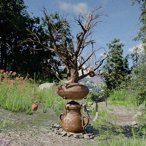 Exploding Hexe Jar