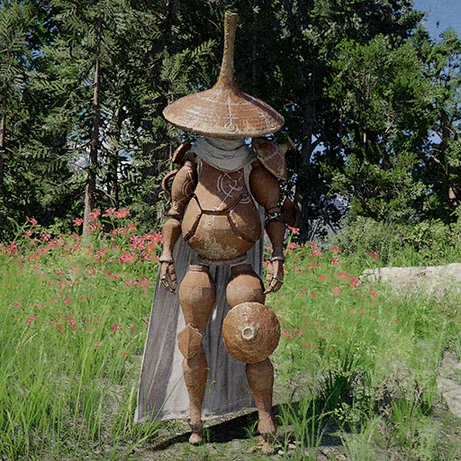 Hexe Earthen Swordsman