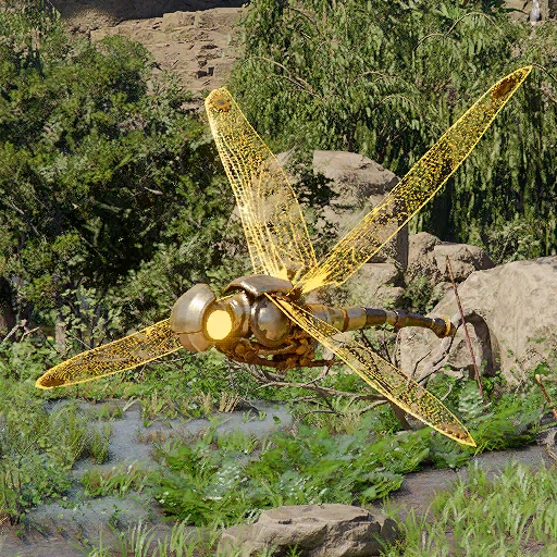Libellula meccanica di Marni